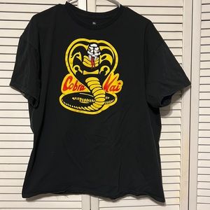 Cobra Kai T-Shirt size XL it runs small color Black
